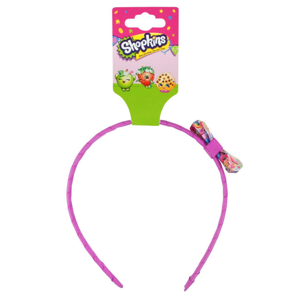 Shopkins Hair Band (Girls Purple)