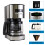 (KKCM12B) Kenmore Drip Coffee Maker Machine, 1.8L with Timer 5