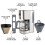 (KKCM12S) Kenmore Drip Coffee Maker Machine, 1.8L with Timer 6