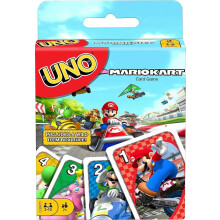 Mattel Games UNO GWM70 Mario Kart Card Game with 112 Cards & Instructions for Players Ages 7 Years & Older Gift for Kid Family 5.0 cm*30.0 cm*30.0 cm