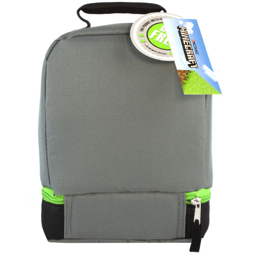 Minecraft Minecraft Zip Lunch Bag (Boys Green) 2