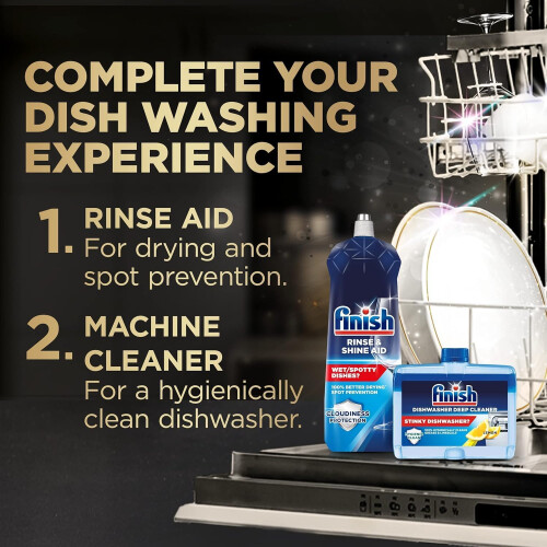 Finish Finish Ultimate Infinity Shine Dishwasher Tablets Lemon 100 Dishwasher Tablets 1