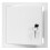 White Metal Access Panel 150mm x 150mm with Lock / Keys 1