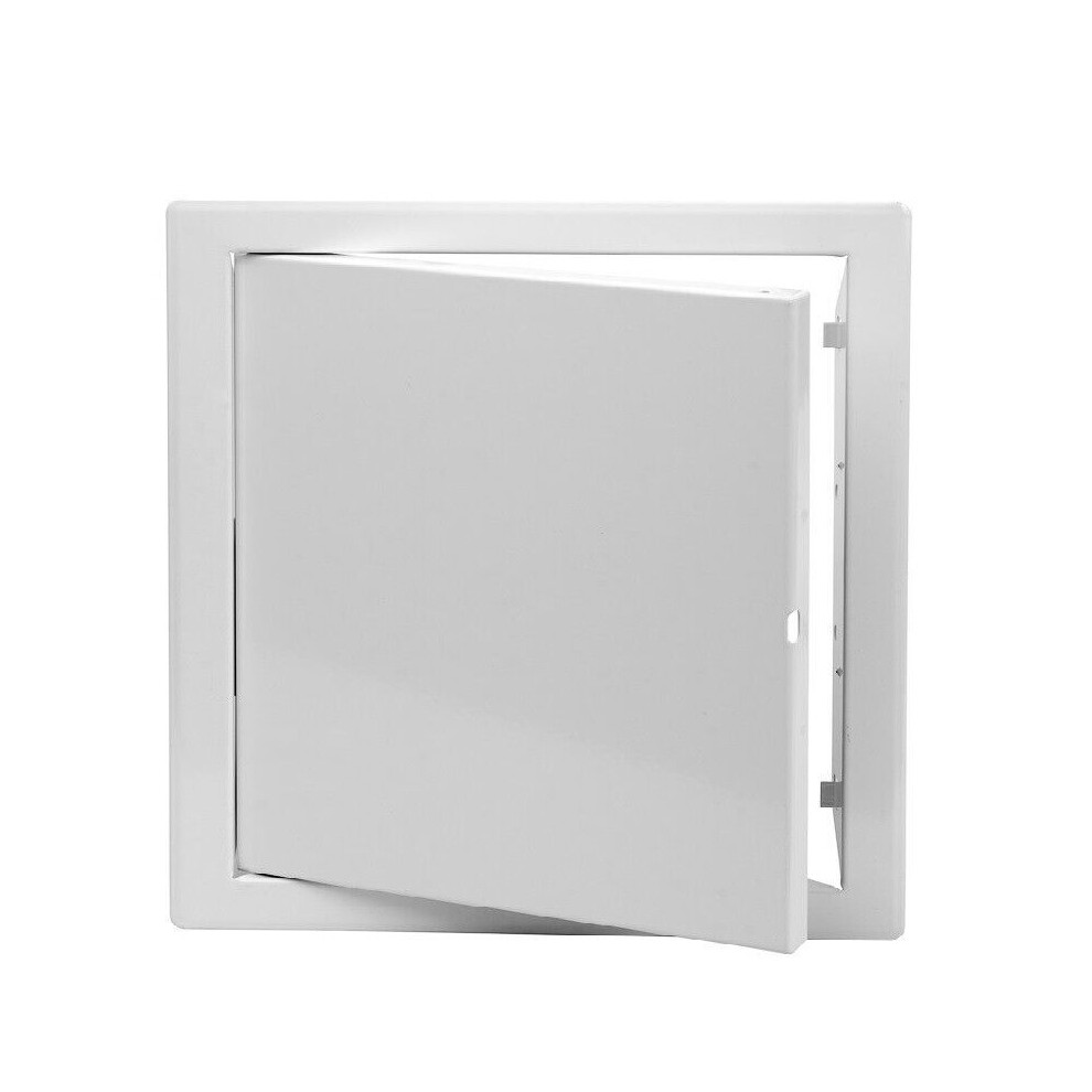 White Metal Access Panel 300Mm X 300Mm Steel Door 5056517975770