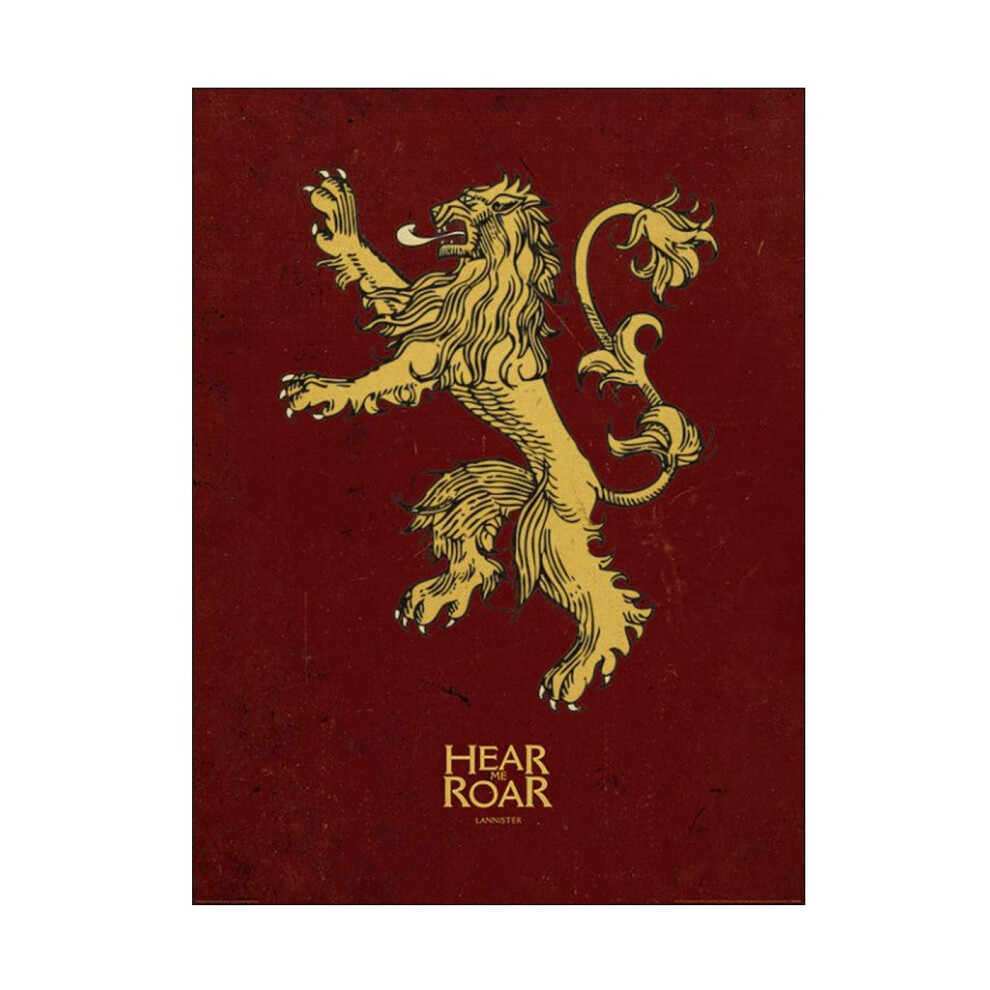 Game of Thrones Poster (Unisex Red)