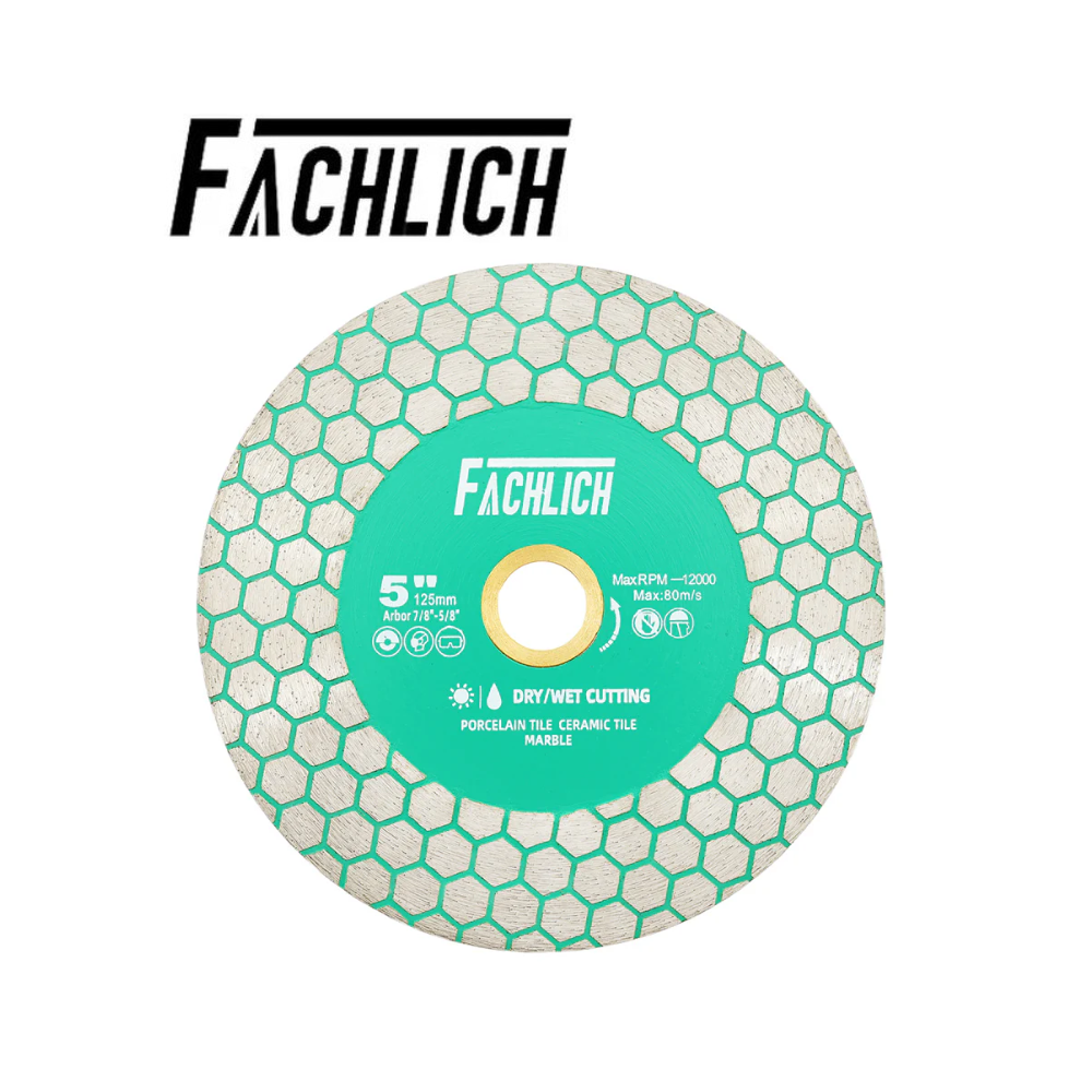 Fachlich Diamond Tile Cutting Disc Grinding Disc 125Mm 22.2 Bore 791180059116
