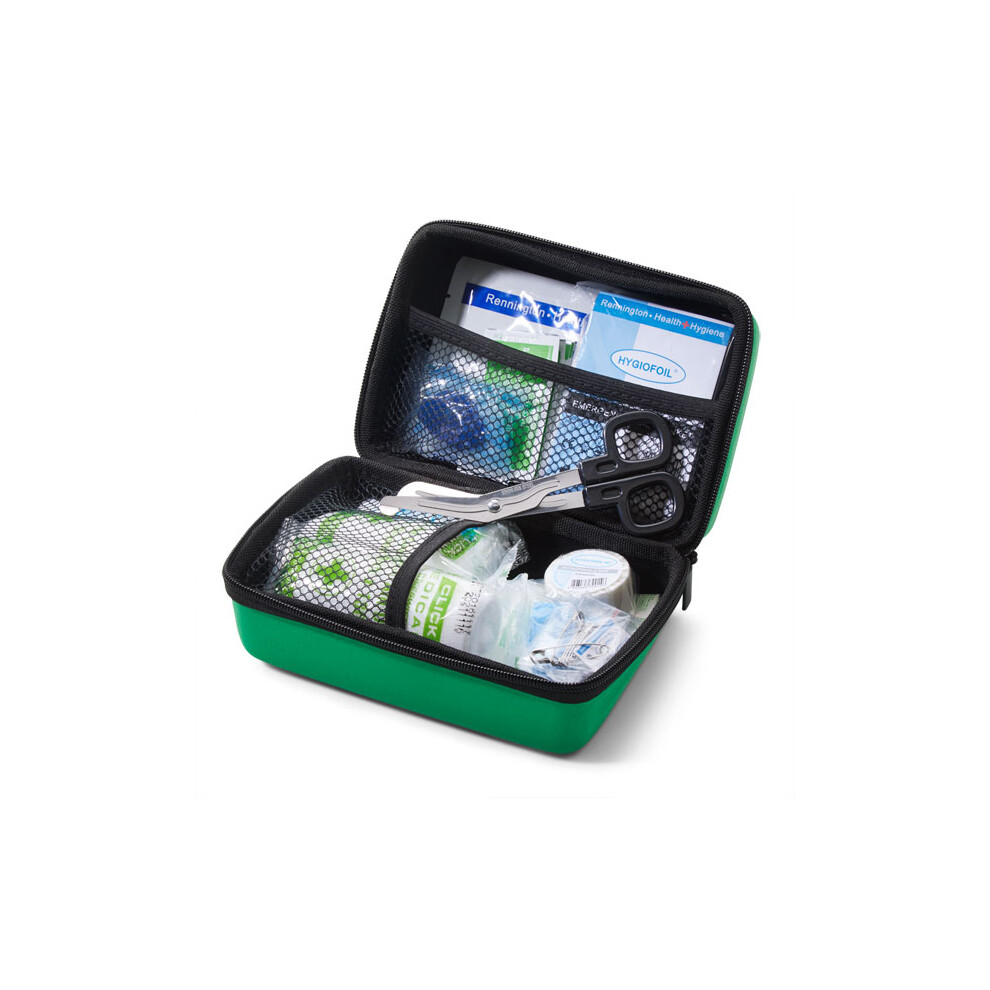 Clickmedical Green Click Medical Bs8599-1 Travel First Aid Kit In Small Feva Bag
