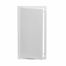 White Metal Access Panel 250mm x 500mm Door Flap