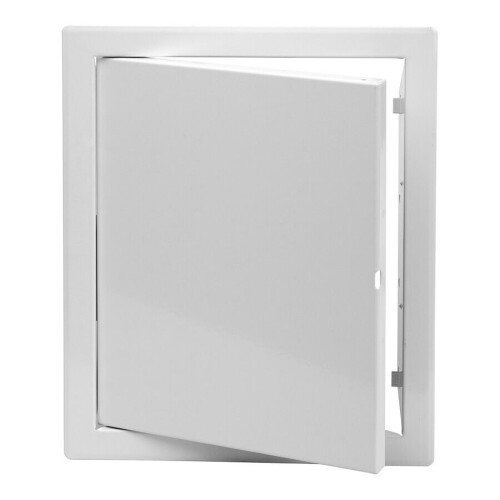 White Metal Access Panel 200mm x 200mm Door Flap Hatch