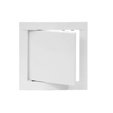 White Access Panel 150mm x 150mm ABS Plastic Hatch Door