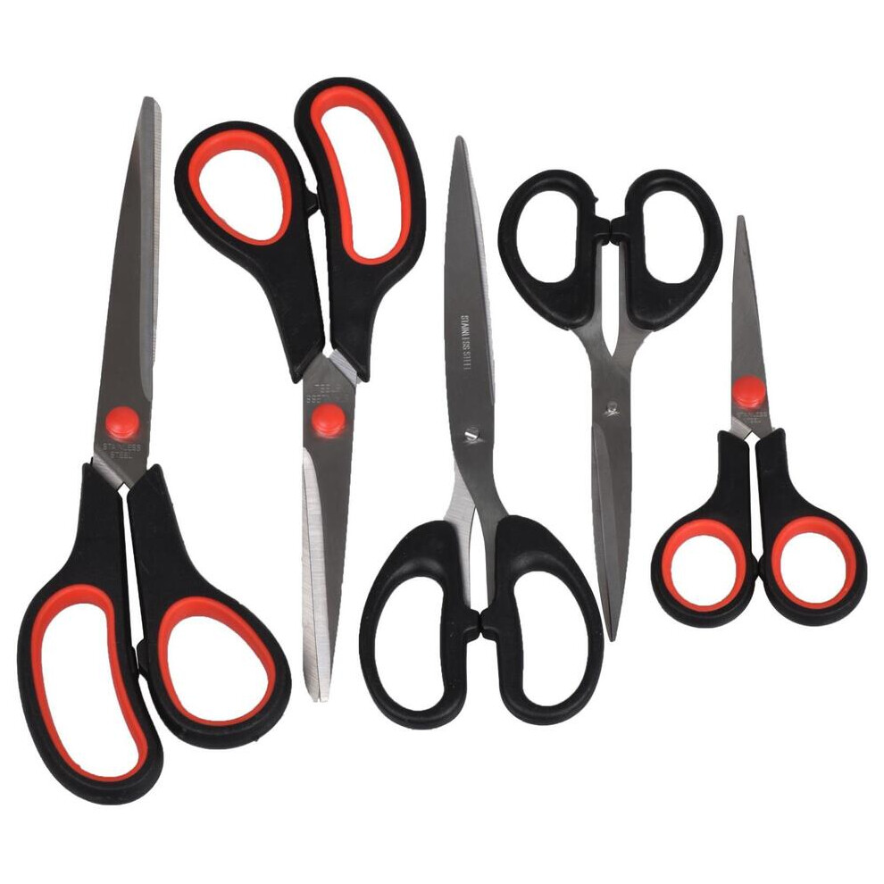 Kitchen Scissors Stainless Steel Household 5Pc Multi Purpose