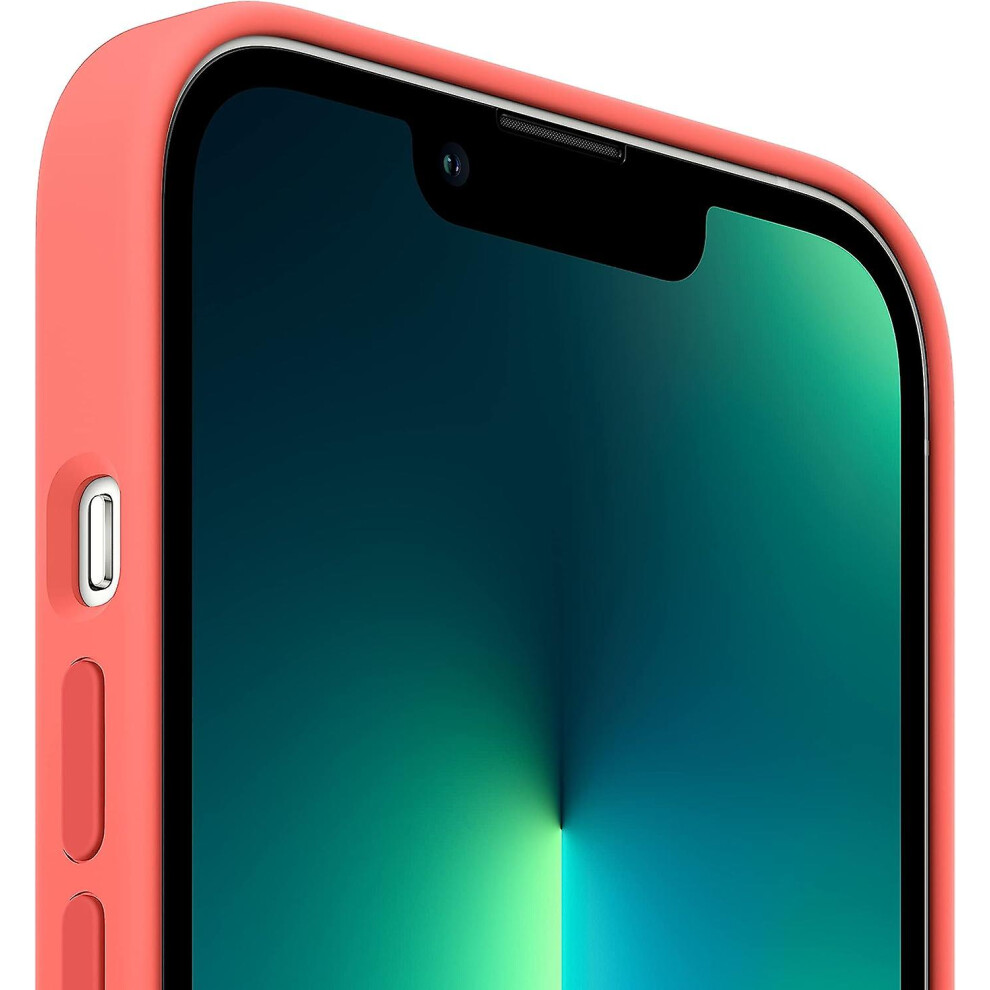 Apple Silicone Case With Magsafe (For Iphone 13 Pro Max) - Pomelo Pink