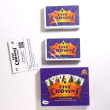 Five Crown Card Game Set Classic Board Game Style Party Entertainment Casual