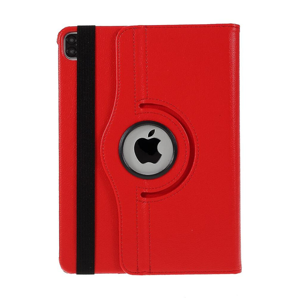 Litchi Skin Leather Case Cover With 360 Rotating Stand For Ipad Pro 12.9 (2022) (2021) (2020) (2018) 9353840308852