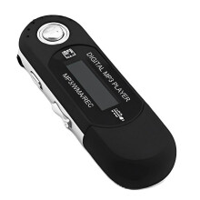 (Black) Beautiful Usb Mp3 Player Exquisite Workmanship Mp3 Music Player Usb Stick