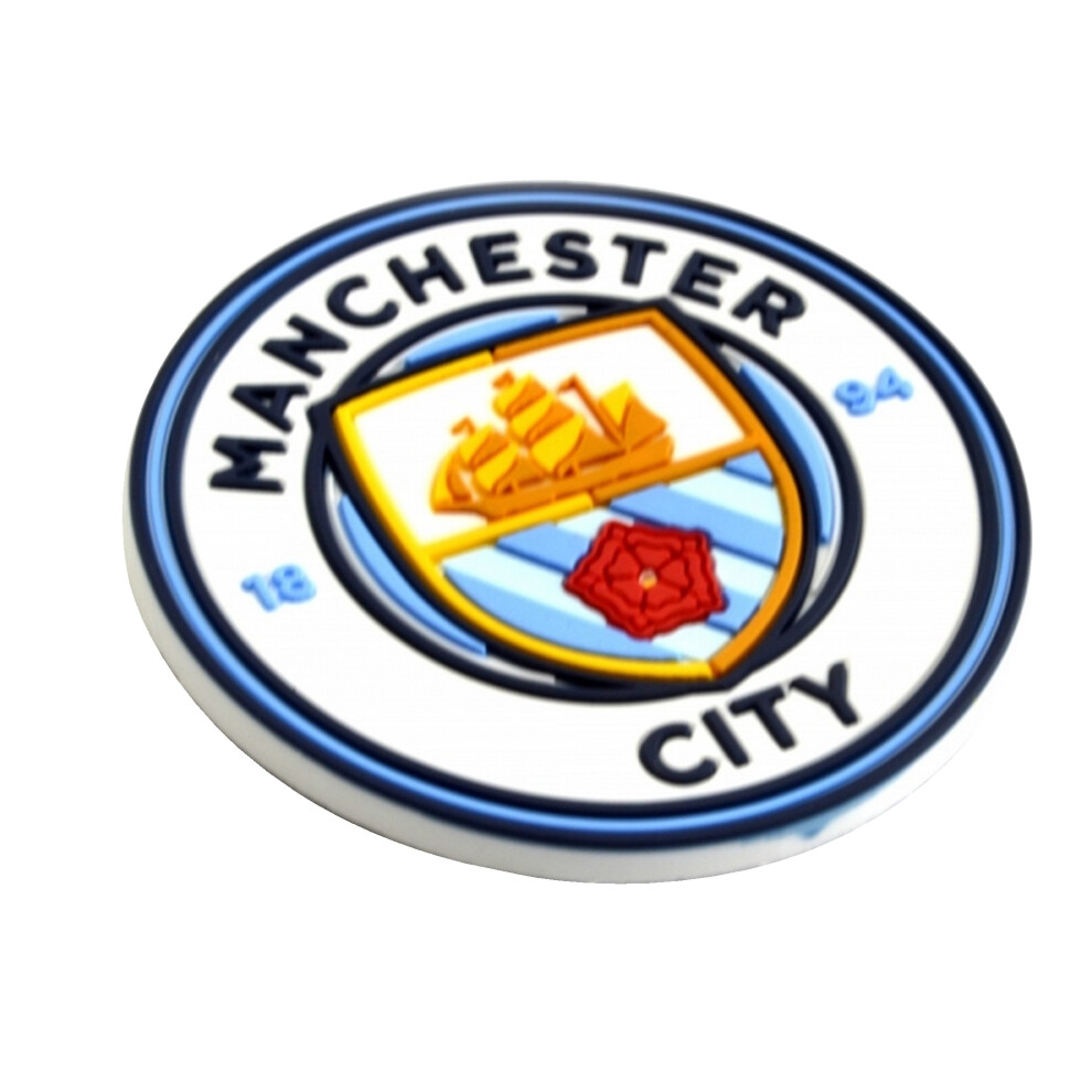 Manchester City FC Official Crest Fridge Magnet