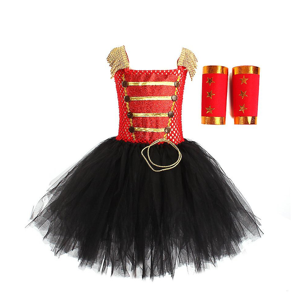 (2XL) New Walnut Nutcracker Costume Set For Halloween Girls Cosplay Dress Stage Performance