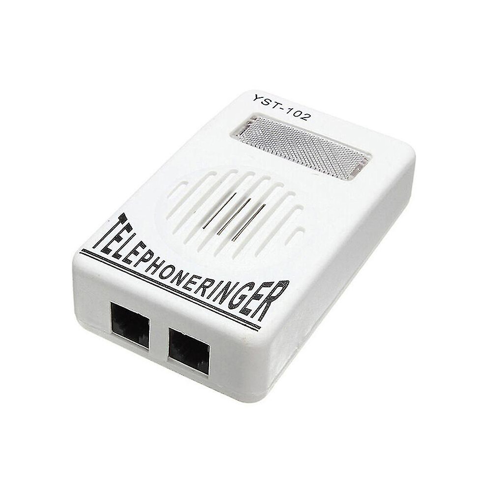 Light Extra-Loud Telephone Phone Bell Ringer Strobe Flasher Sound Amplifier