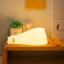 Duck Night Light For Kids, Cute Animal Silicone Lamp Touch Control Dimmable ,bedside Bedroom Decor