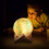 Moon Lamp Lava Lamp Night Light And Usb Rechargeable12cm 2