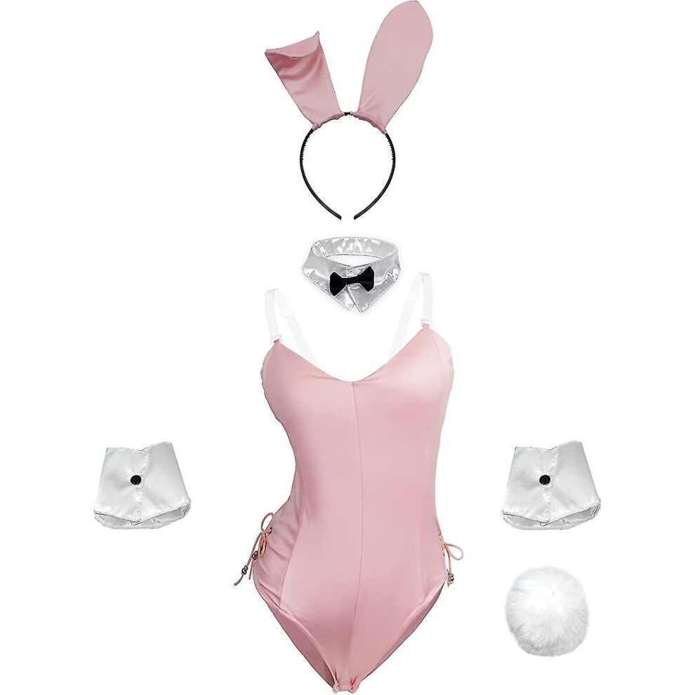 Women's Mai Sakurajimacosplay Costumes,one Piece Sexy Bunny Girl Onesie Set