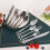 (Black) Stainless Steel Retro Cutlery Set Kitchen Utensils 9