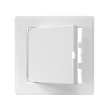 White Metal Access Panel 100mm x 100mm Steel Door