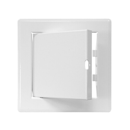 White Metal Access Panel 100mm x 100mm Steel Door