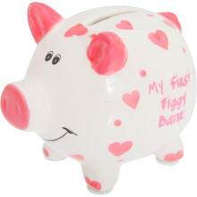 Boys/girls Piggy Bank My First Piggy Bank (one Size) (pink)