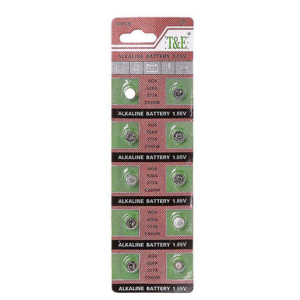 10 Pieces Sr626sw Lr626 Ag4 377 1.5v Watch Battery Button Coin Cell Batteries