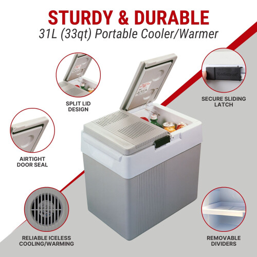 Koolatron Koolatron Thermoelectric Iceless 12V Electric Cool Box 31L 2
