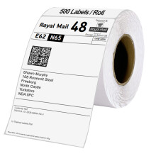 (500 Label Roll) 4x6 Thermal Label Printer Label Thermal Direct Shipping Label Package Labels for Thermal Label Printer