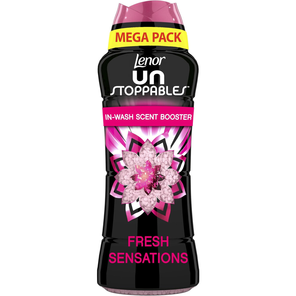 Lenor Unstoppables In-Wash Scent Booster 570g, Fresh Sensations, Non-Stop Freshness Up To 12 Weeks In Storage