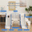 Living And Home Toddler Two Slides Playset 3