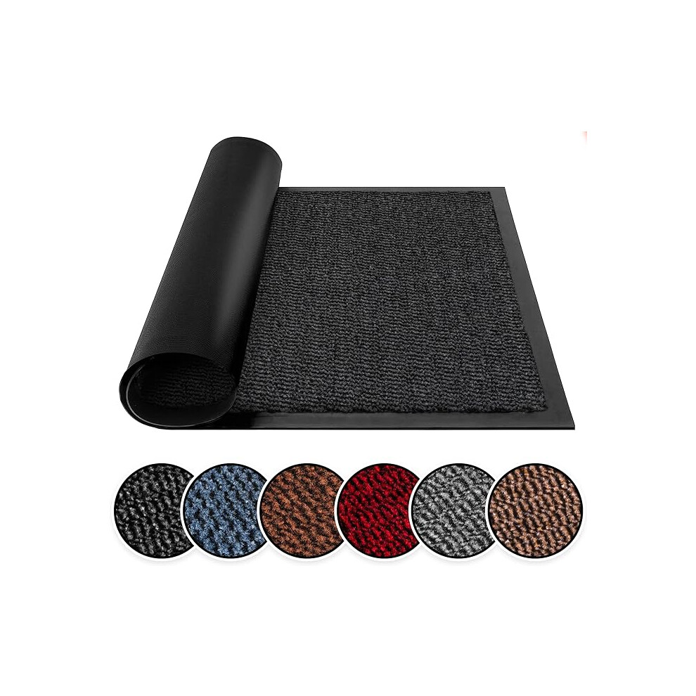 BLADO Barrier Mat Non Slip Door Mat Rubber Mats Floor Mats Kitchen Rugs Washable Light Weight Rubber Multi Color And Sizes Heavy Duty
