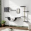 Living And Home (Grey) Cat Tree Set with Hammock and Jumping Platform 3