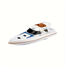 (White) Children's Electric Boat Underwater Model Boat Play Water Speedboat Ship Toy
