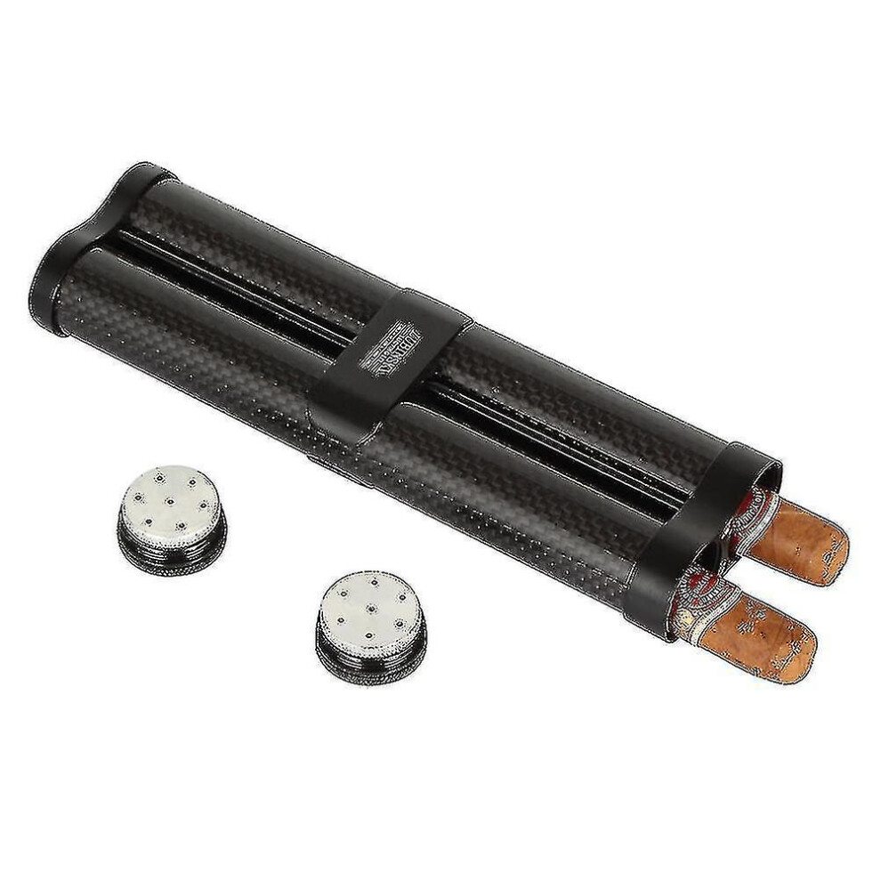 Carbon Fiber Cigar Tubes 2pcs