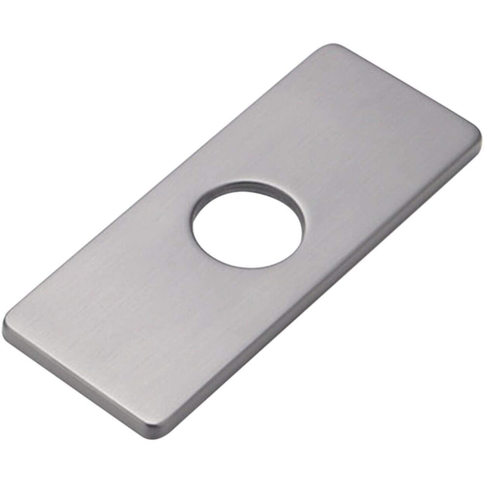 Kitchen Sink Hole Plate For Bathroom Faucet, Basin, Faucet Rosette In Brushed Nickel 9353840413938