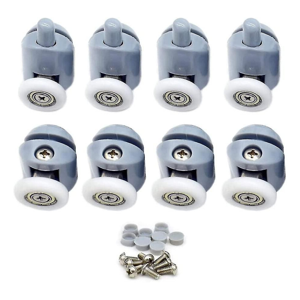 Shower Door Rollers 8 Pieces Shower Door Rollers Sliding Shower Door Roller Shower Enclosure Rollers For Bathroom Shower Door 23Mm 9353840414645