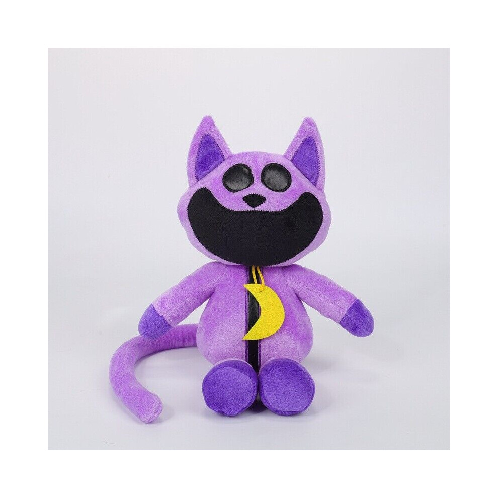 (Purple Cat) Smiling Critters Catnap Plush Stuffed Animal Plush Toy Kids Birthday Gifts Toy UK