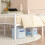 (White, Double) Metal Bed Frame with Headboard Footboard Modern 8