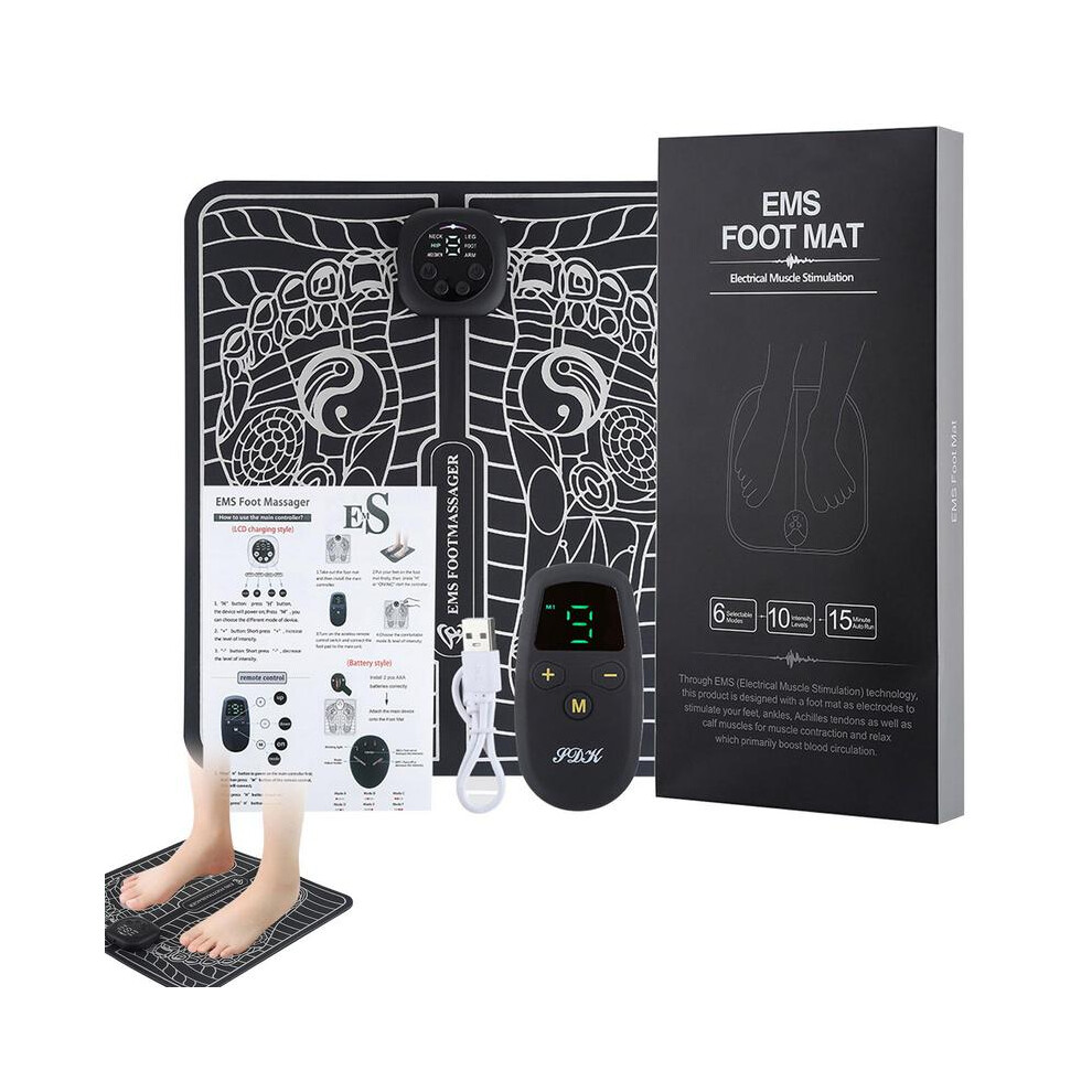 Foot Stimulator Massager 6 Modes, Remote Control