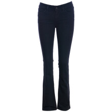 (W28 L32) LEVIS Womens Denim Jeans Demi Mini Bootcut Black
