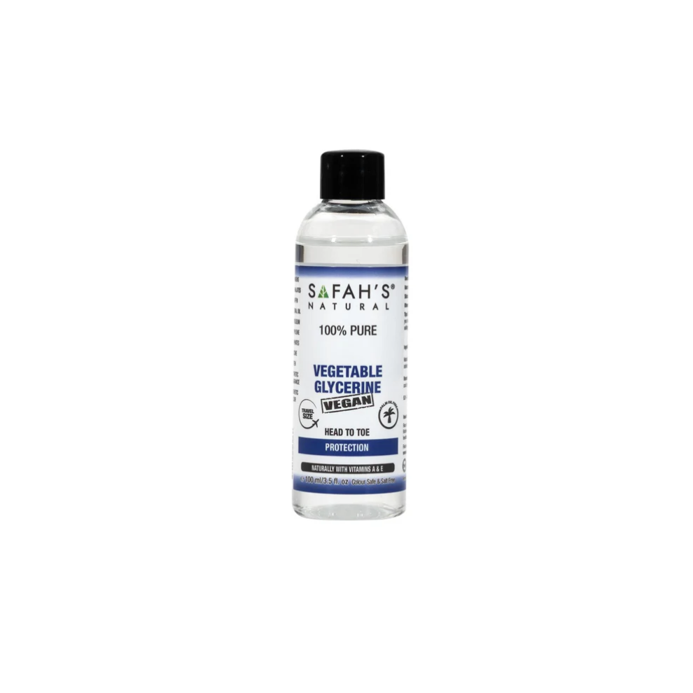 Safah's Natural Safah's 100% Pure Vegetable Glycerine Vegan 100 Ml Free Uk Postage
