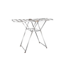 Clothes Airer,Foldable Clothes Drying Rack Column Stainless Steel Rack