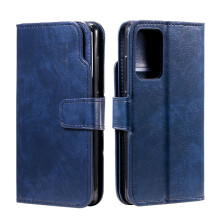 (Blue) Case For Samsung Galaxy A23 4G/5G Magnetic 9 Card Slots Kickstand Wallet PU Leather