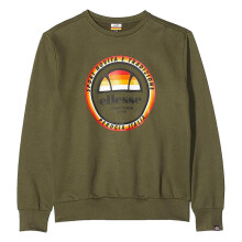 (Olive, M) ELLESSE Mens Sweatshirts Winter Jumper