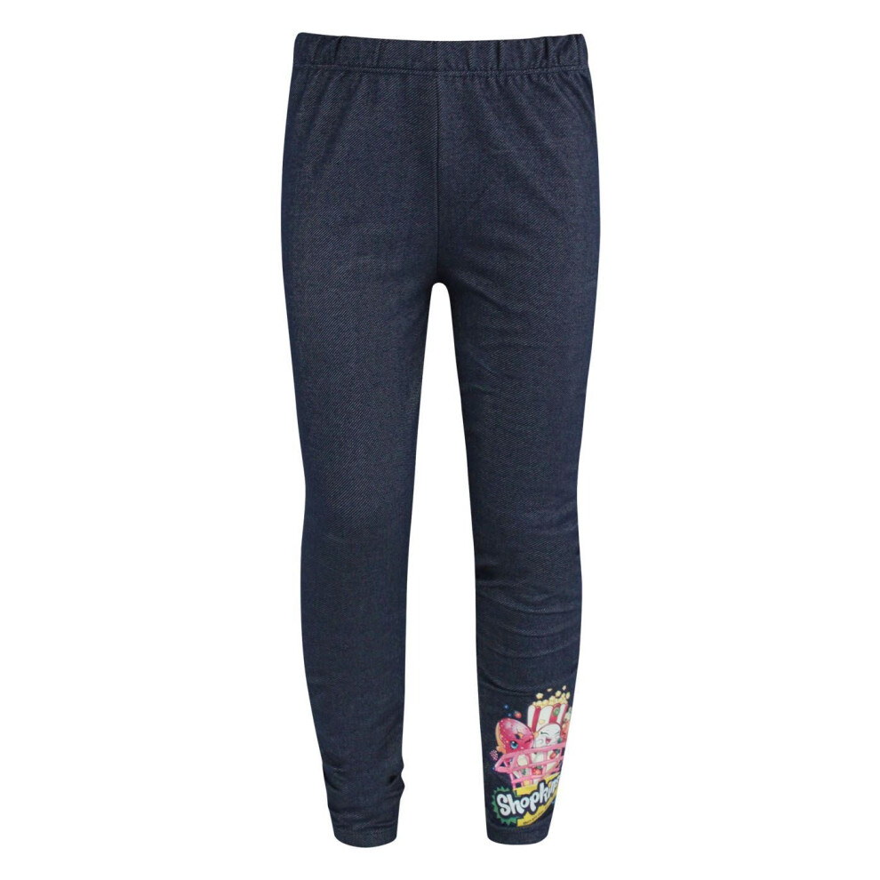 (3-4 Years) Shopkins Leggings (Girls Blue)