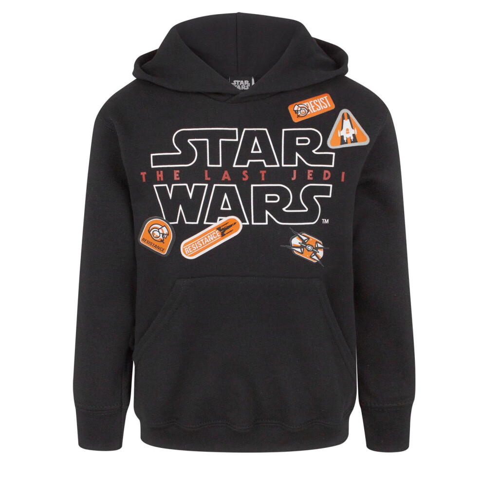 (9-10 Years) Star Wars Hoodie (Boys Black)